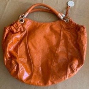 Orange Stewart Weitzman Purse